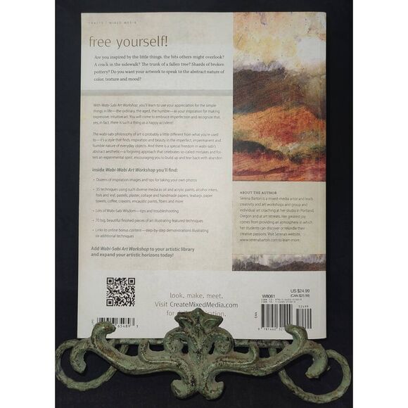 Wabi-Sabi Art Workshop: Mixed Media Techniques paperback - Picture 2 of 12